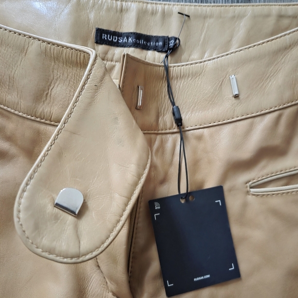 Rudsak | Vintage Inspired Leather Pants - Picture 5 of 12